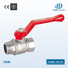 1/2"-4"Inch Male Thread Brass Ball Valve with Zinc Alloy Handle